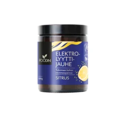 Elektrolyyttijauhe Sitruuna, Foodin, 120 g