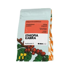 Ethiopia Kabira kahvipapu, Pirkanmaan Paahtimo, 250 g, luomu