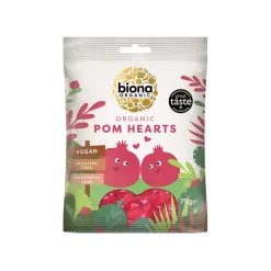 Granaattiomenasydämet, Biona, 75 g