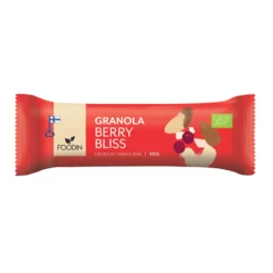 Granolapatukka Berry Bliss, Foodin, 40 g, luomu