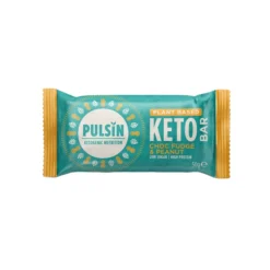 Keto-proteiinipatukka, suklaafudge & maapähkinä, Pulsin, 50 g