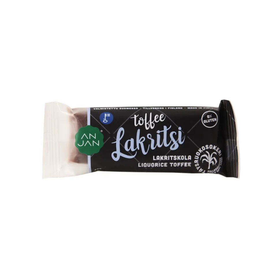 Lakritsitoffee, Anjan Luontoherkku, 50 g