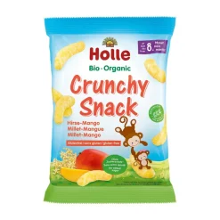 Lasten hirssi-mangosnack, Holle, 25 g, luomu
