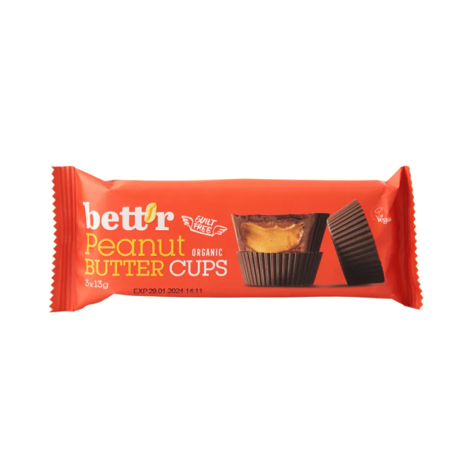 Maapähkinävoikuppi, Bett’r, 39 g
