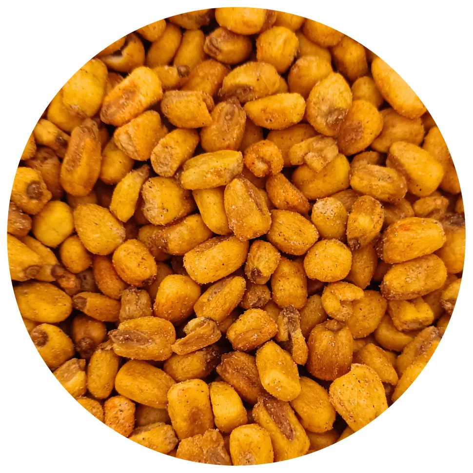 Maissisnack, chili