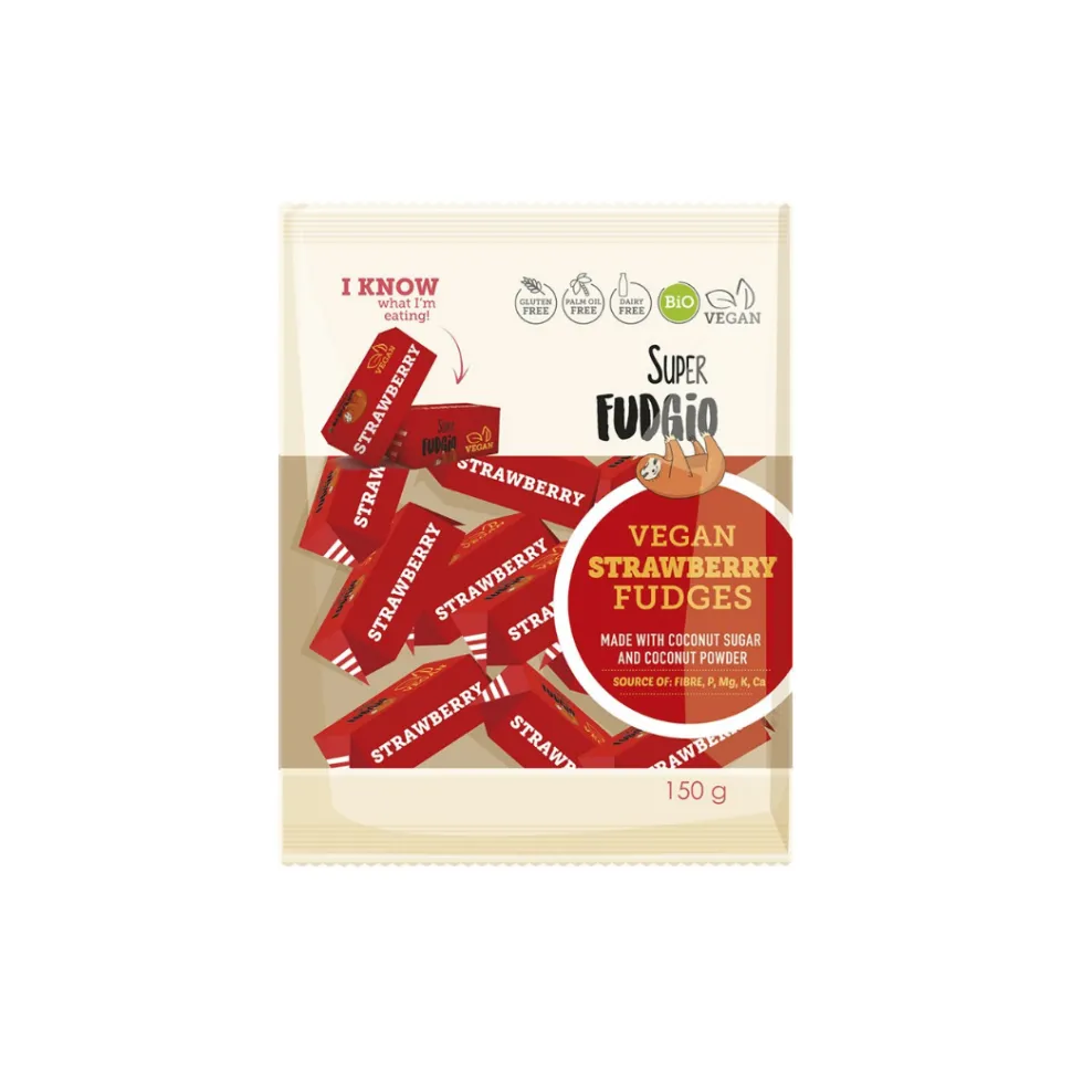 Mansikkafudge, Super Fudgio, 150 g