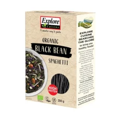Mustapapuspagetti, Explore Cuisine, 250 g, luomu