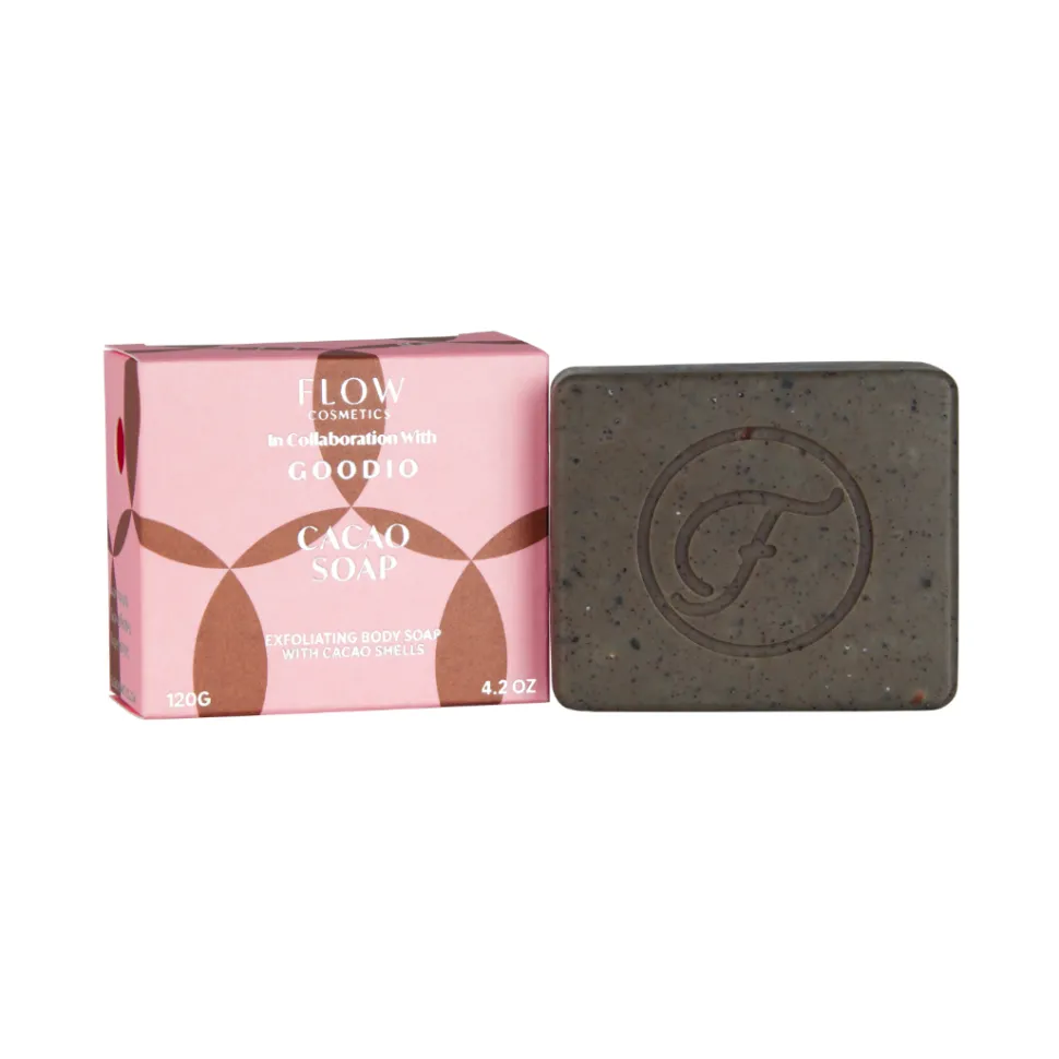 Palasaippua vartalolle ja käsille, kuoriva, Cacao Soap