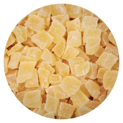 Sokeroitu ananaspala