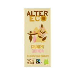Tumma suklaa kvinoa, Alter Eco, 100 g