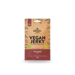 Vegaaninen Jerky, Teriaki, Grizzly Foods, 30 g